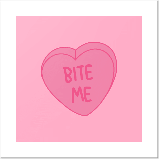 Bite Me Wall Art by lulubee